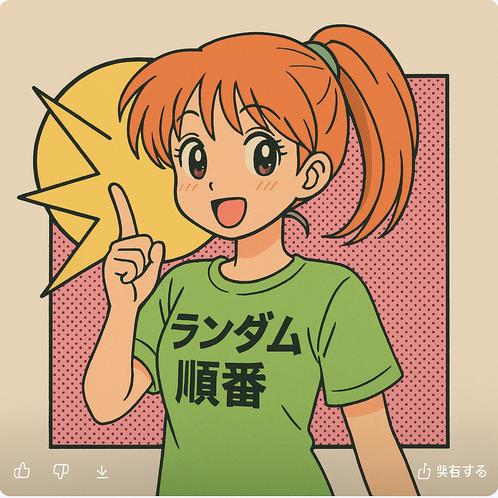 ランダム順番決め